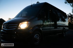 Scottsdale corporate Sprinter transportation - exterior