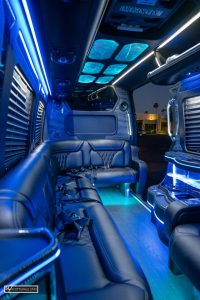 Scottsdale party bus Sprinter - interior 2